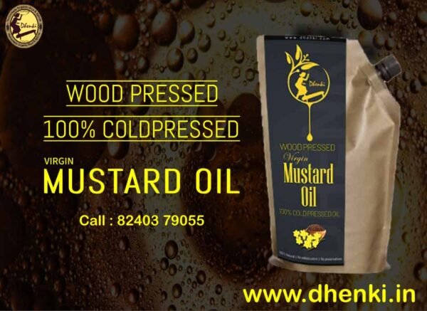 organic wood pressed mustard oil