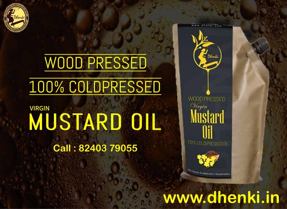 organic wood pressed mustard oil